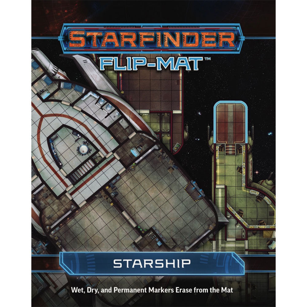 Starfinder rollespill spill flip-mat