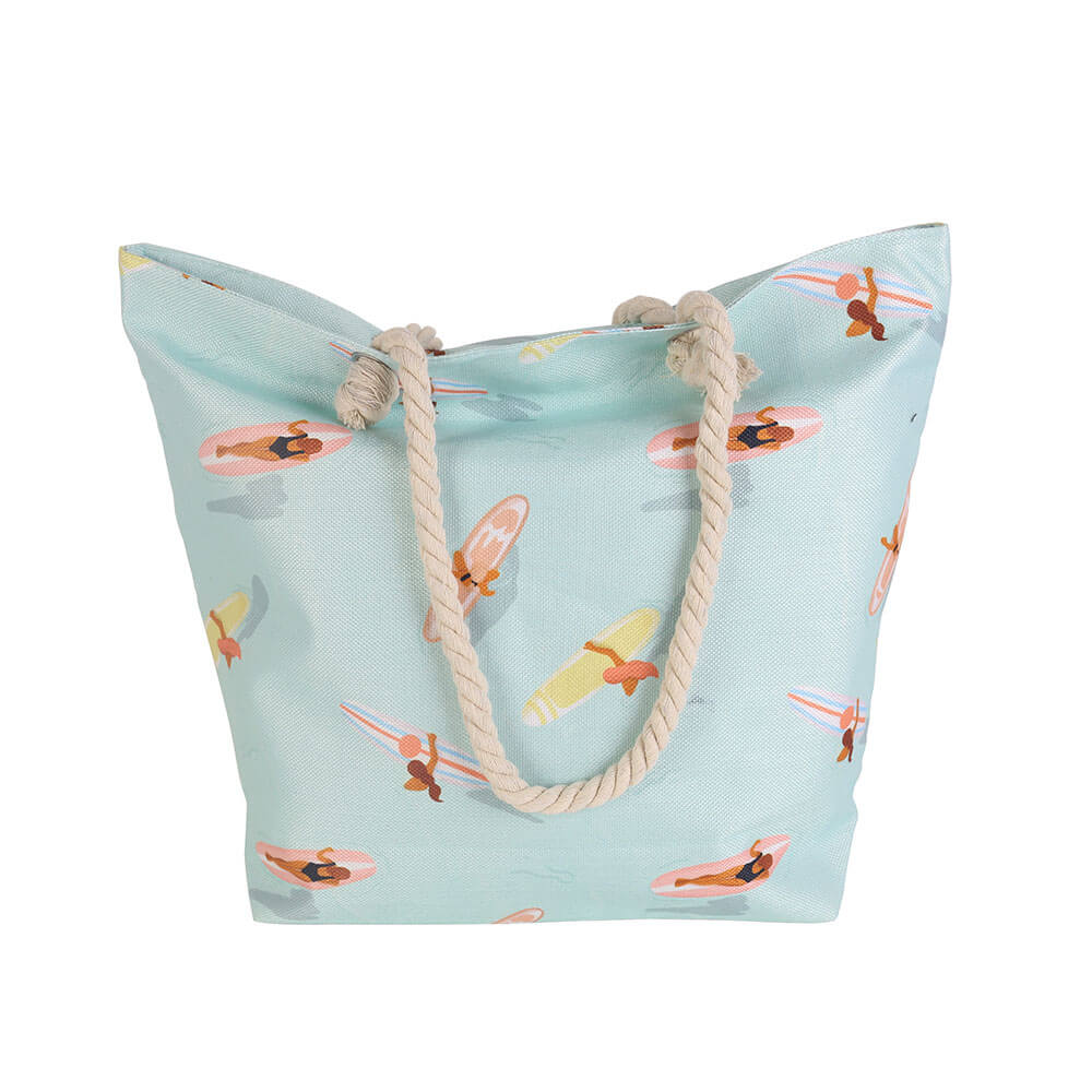 Beach Bag with Inner Zip (50x45x15cm)