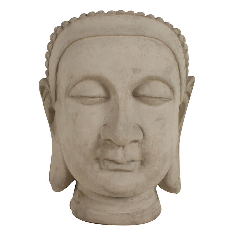 Dekorativ Buddha Head Planter