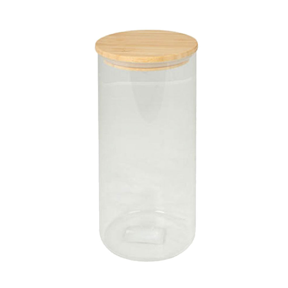 Storage Canister with Bamboo Lid