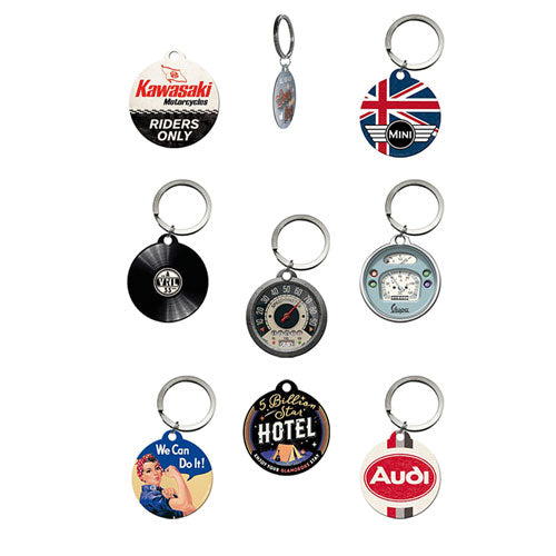 Nostalgic-Art Keyring (Round)