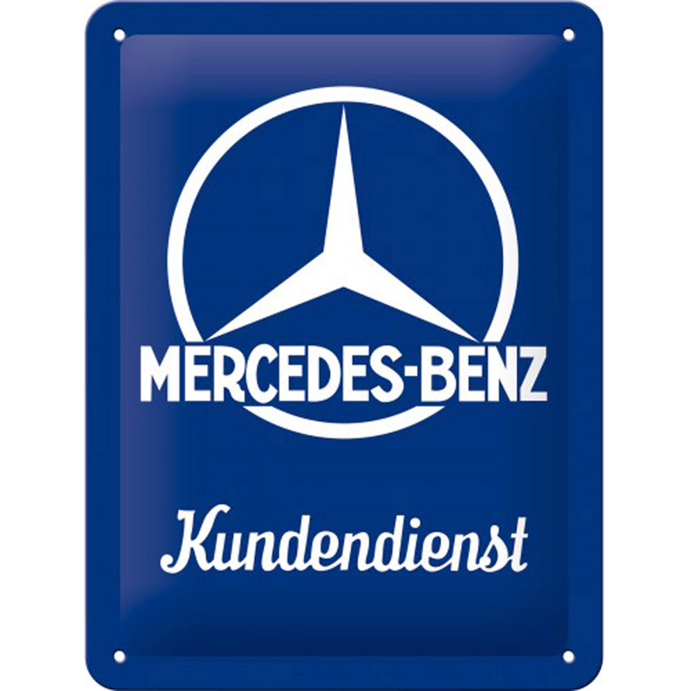 Nostalgic-Art Small Mercedes-Benz Sign