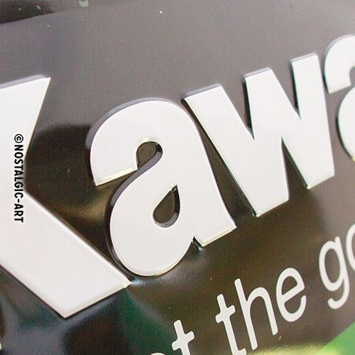 Nostalgic-Art Kawasaki Motorcycles Long Sign (25x50cm)