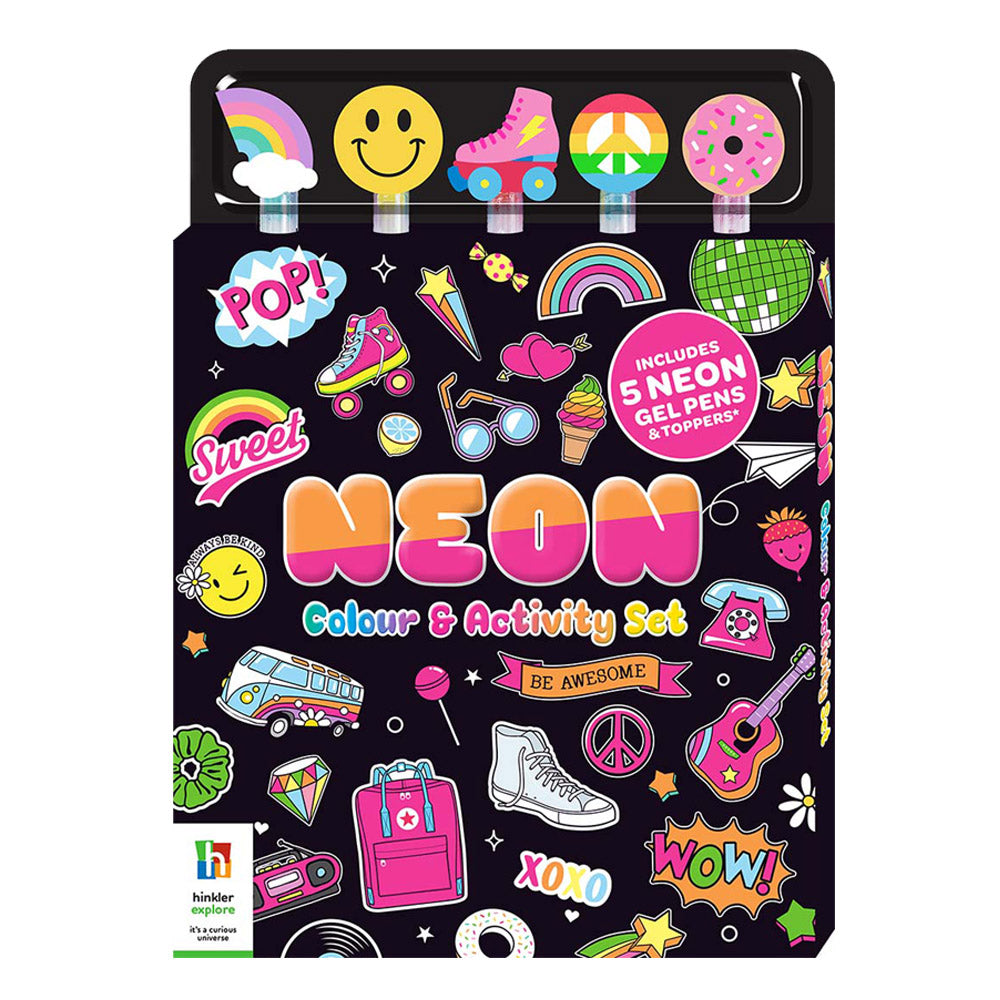 Neon Colour & Activity Set