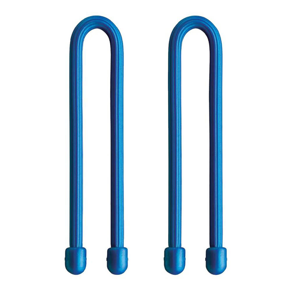 Cravatta per ingranaggio twist in gomma riutilizzabile 6 "(2pk)