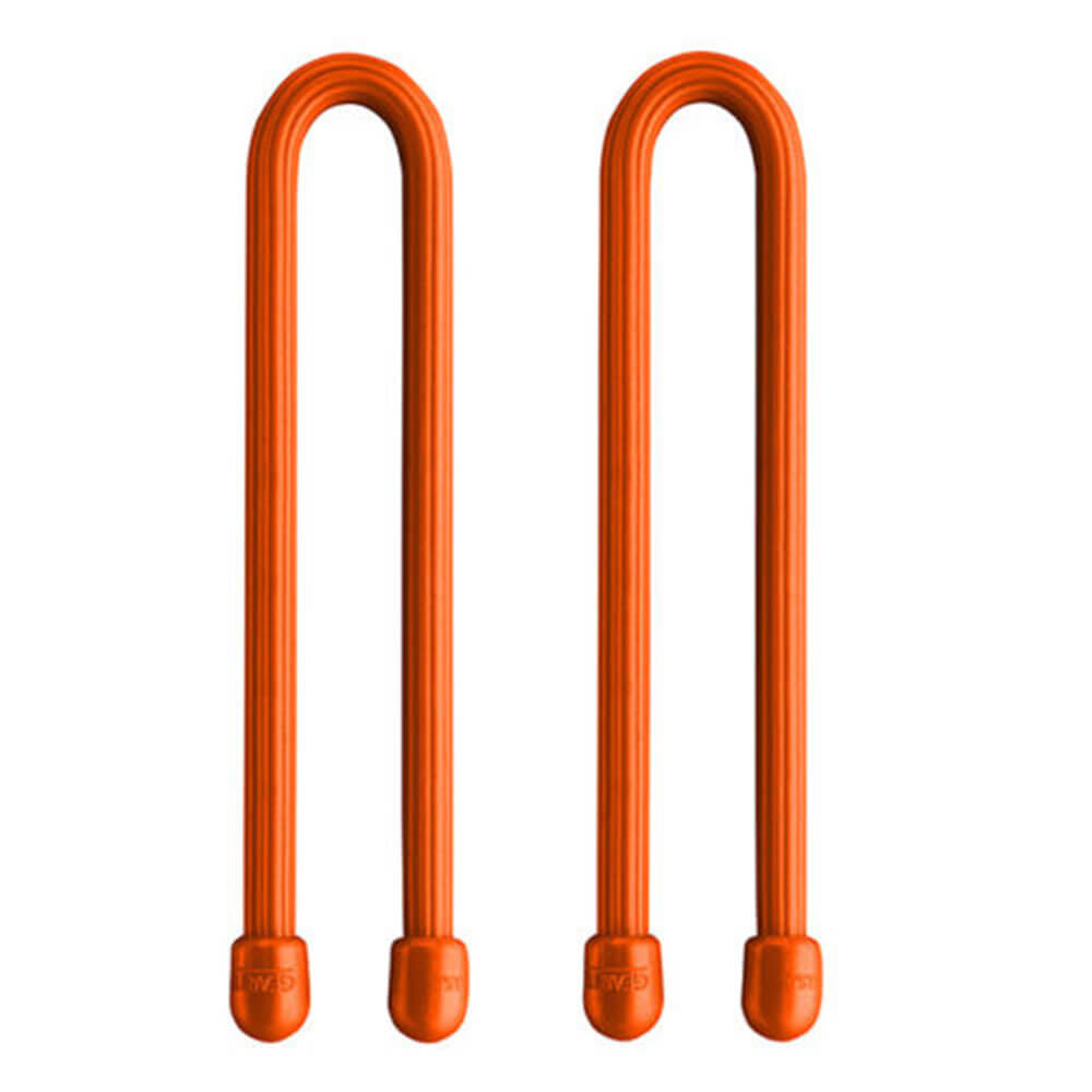 Krawat zębate wielokrotnego użytku gumowe Twist Tąb 6 "(2pk)