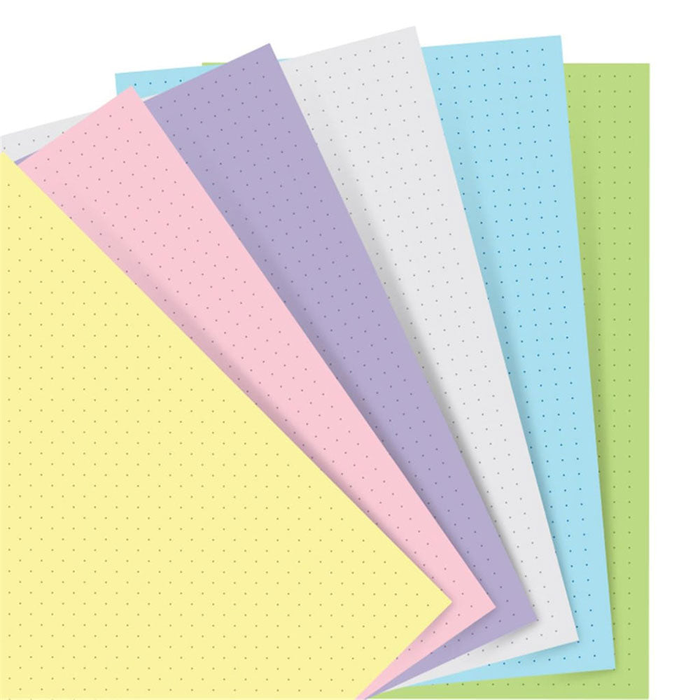 Filofax pastel a5 cuaderno recarga 60pk