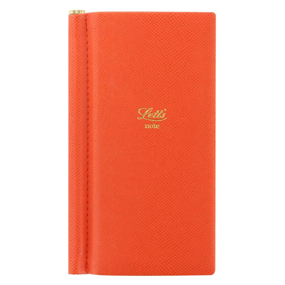 Letts Letts Héritage Slim Pocket Notebook avec stylo doré