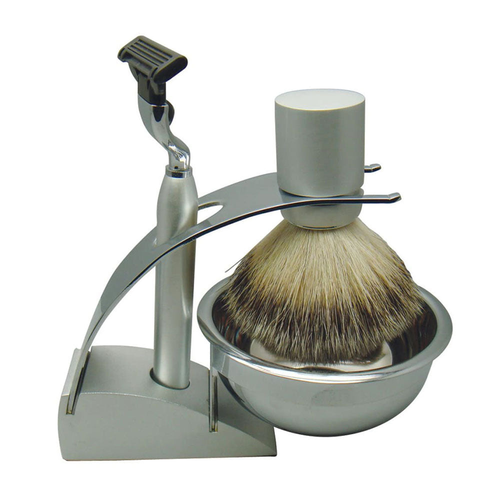 Comoy mak3 shave set con tejón