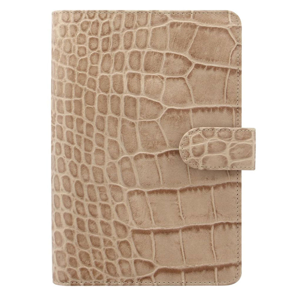 Filofax Classic Personal Croc-Pattern Organiser