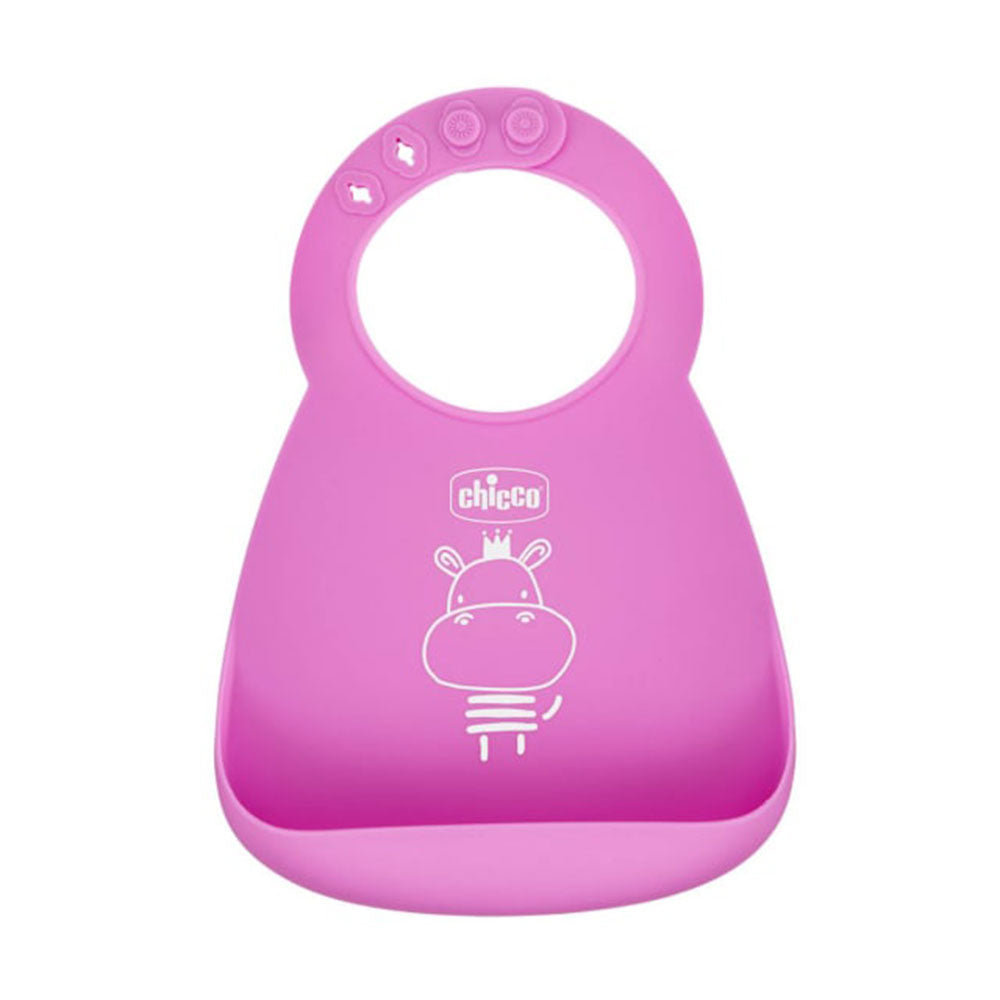 Chicco Silicone Bib met crumble catcher