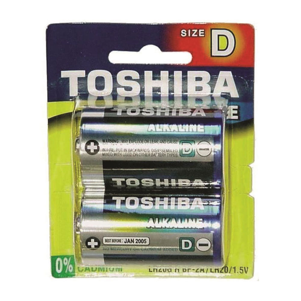 Toshiba Super Alkaline Battery 2pk