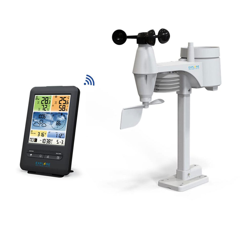 Scientific 5-in-1 WiFi Advanced Professional Weather Station