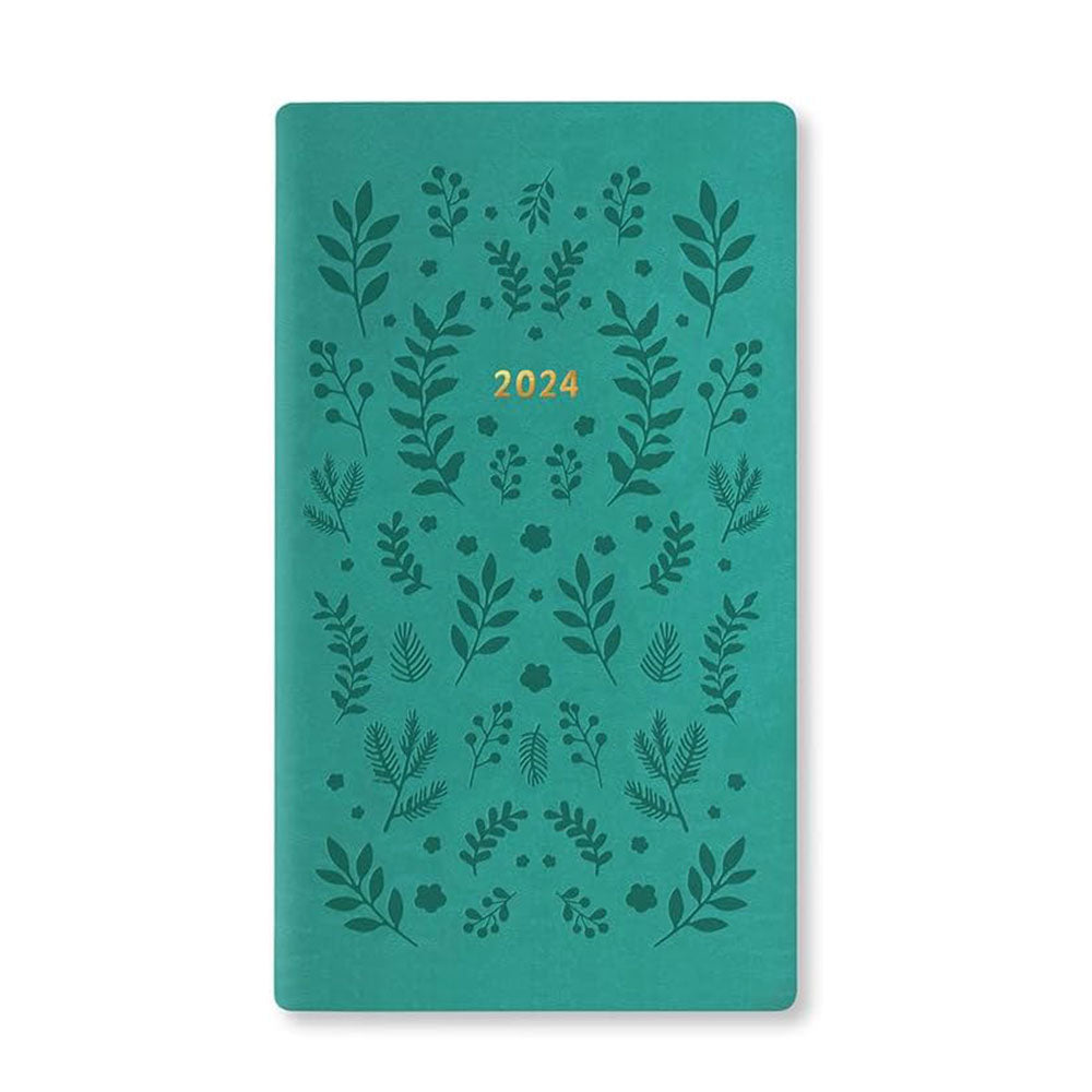 LETTS 2024 WOODLAND MIDE MIDE POCKED SEMAINE pour voir le journal