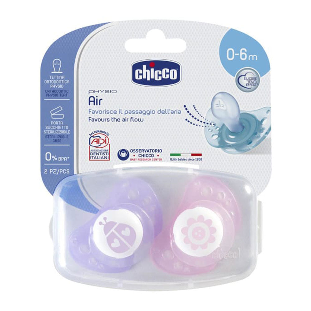 GIR 2PKのChiccoPhysio Soother（0-6m）