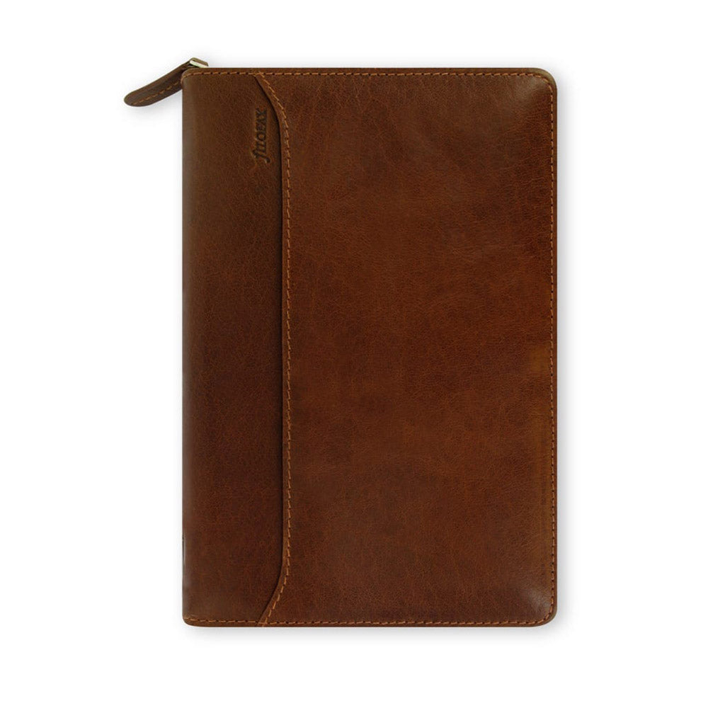 Filofax Lockwood Personal Zip Organiser (Cognac)