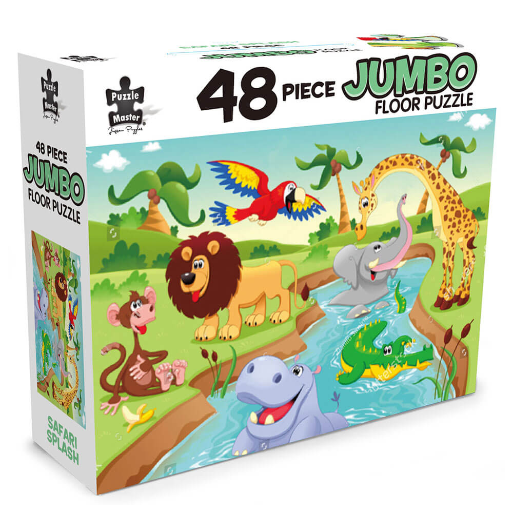 Puzzle da pavimento jumbo 48pcs