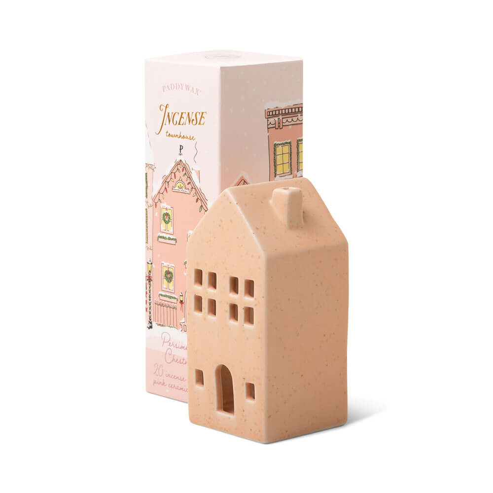 Holiday Ceramic House Incense Cones