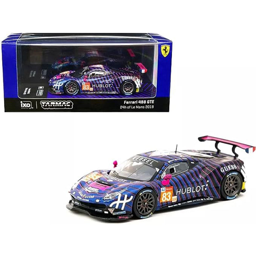 2019 Ferrari 488 GTE 24H de Lemans 1:64 Échelle