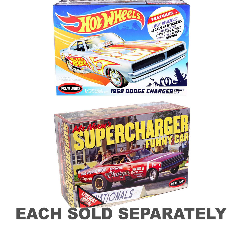 1969 Dodge Charger Funny Car 1:25 Model Kit