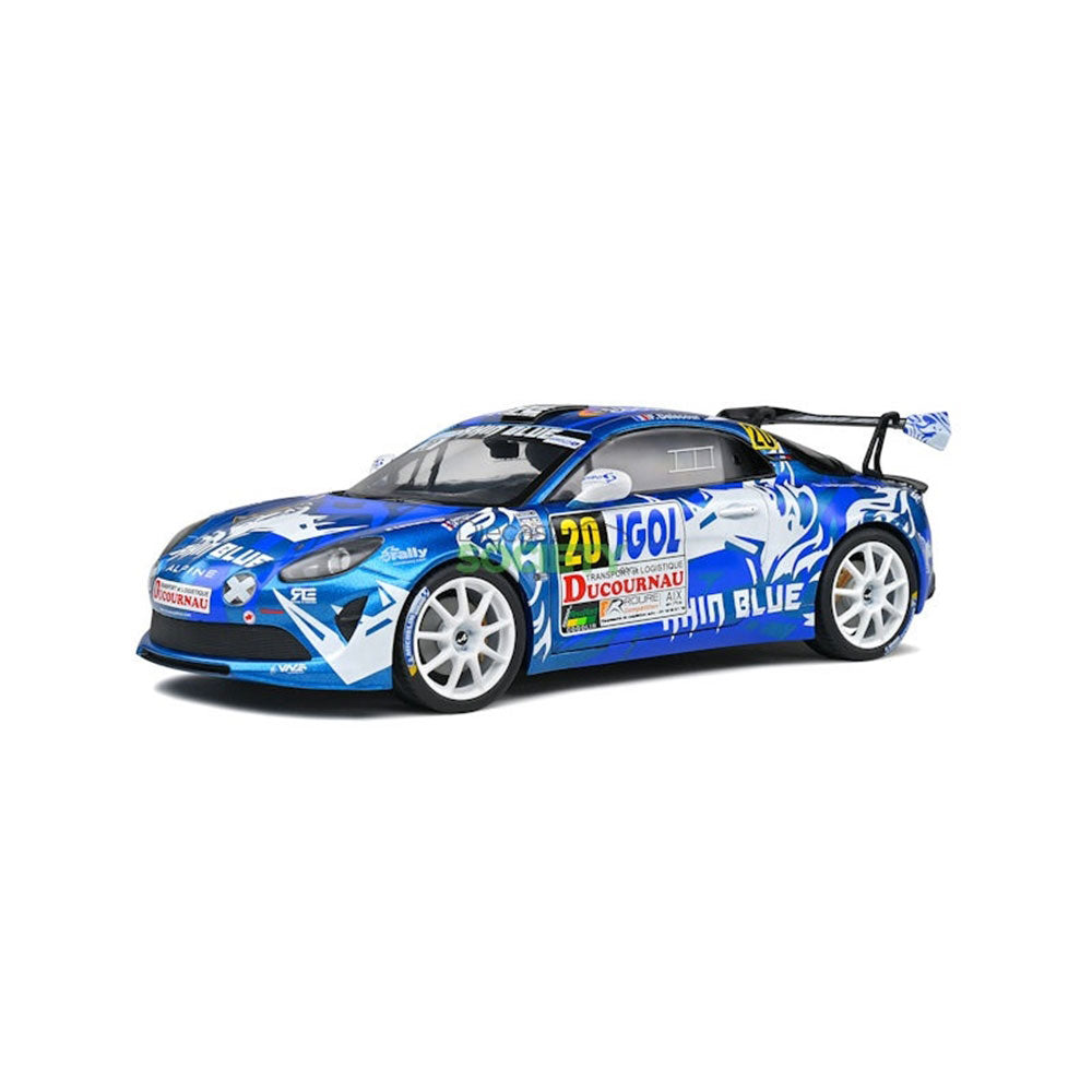  Alpine A110 RallyE Rallye Du Var 2021 Modell im Maßstab 1:18