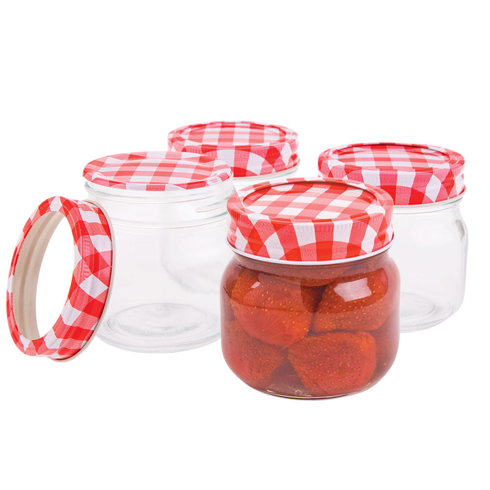 Appetito Mason Conserving Jars (set van 6)