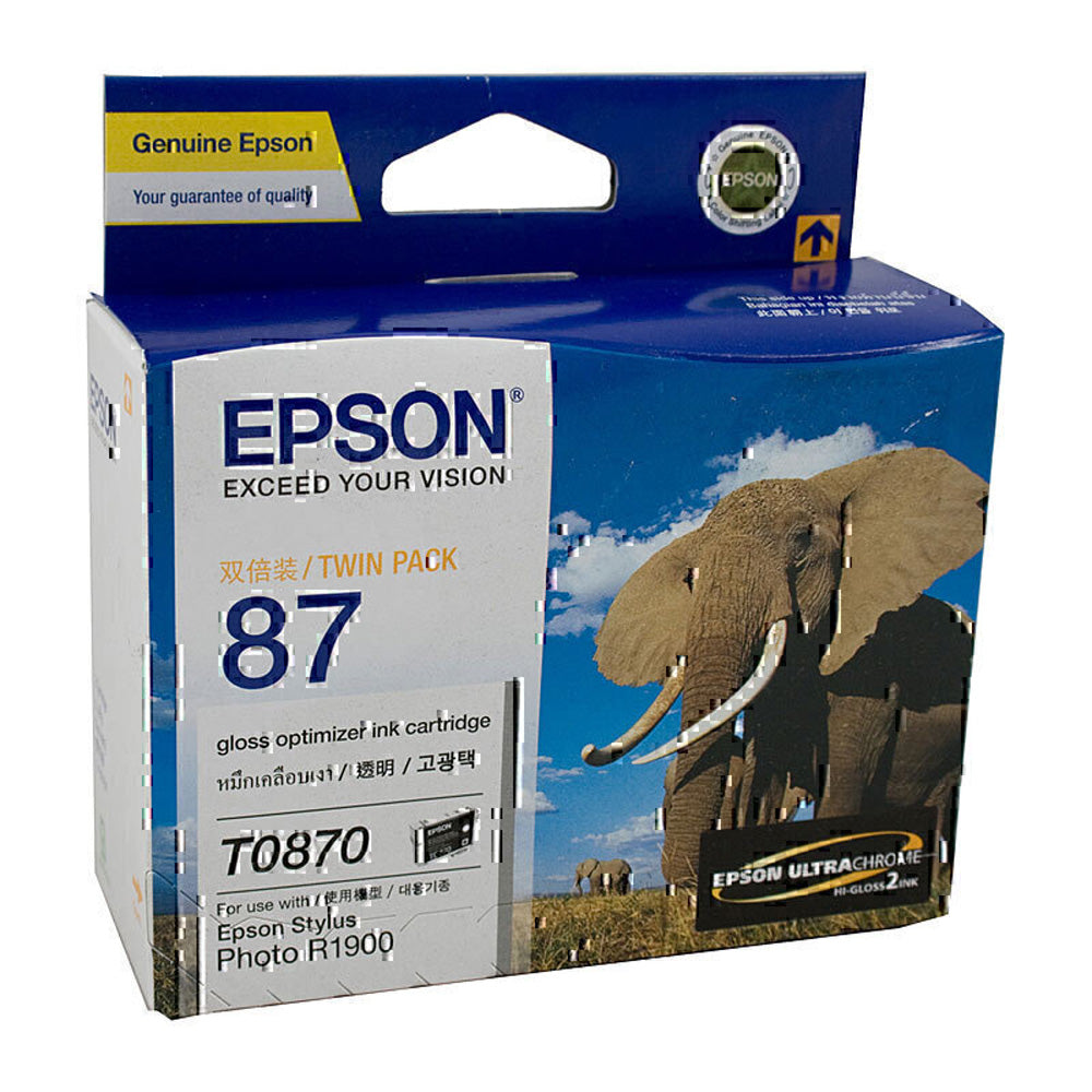 Epson T087インクカートリッジ