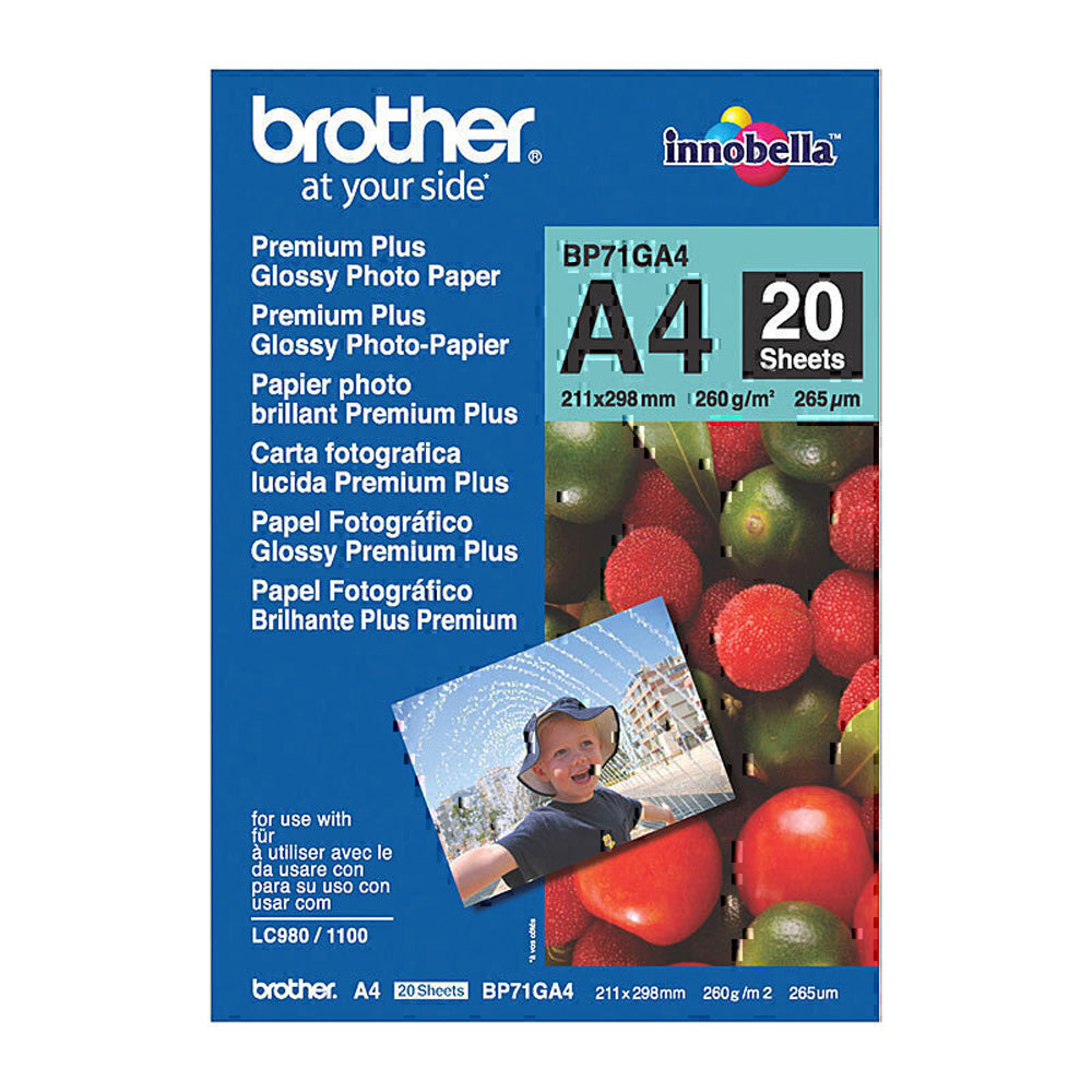 Brother Glossy Paper 260GSM 20pk