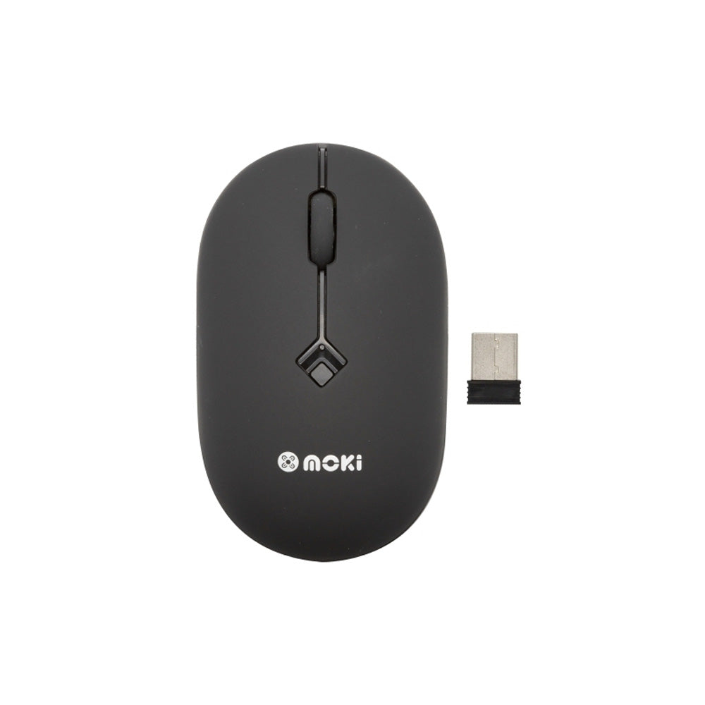 Mouse ottico Moki USB (nero)