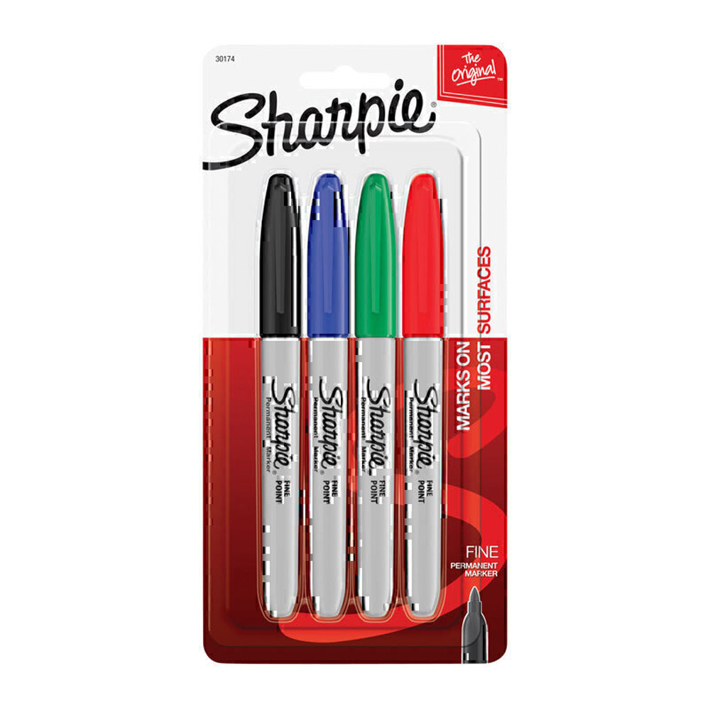 Sharpie Permanent Marker Fine 2PK (Box von 6)