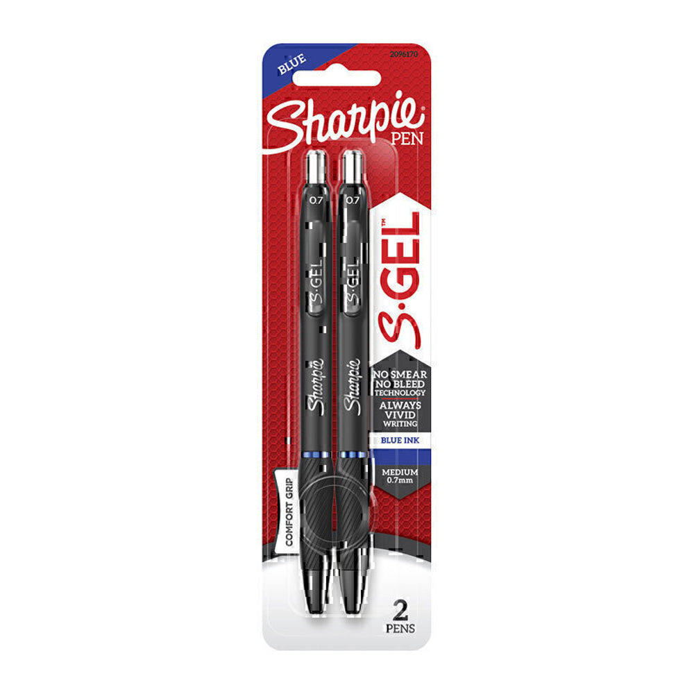 Sharpie intrekbare gelpen 0,7 mm 2pk (doos van 6)