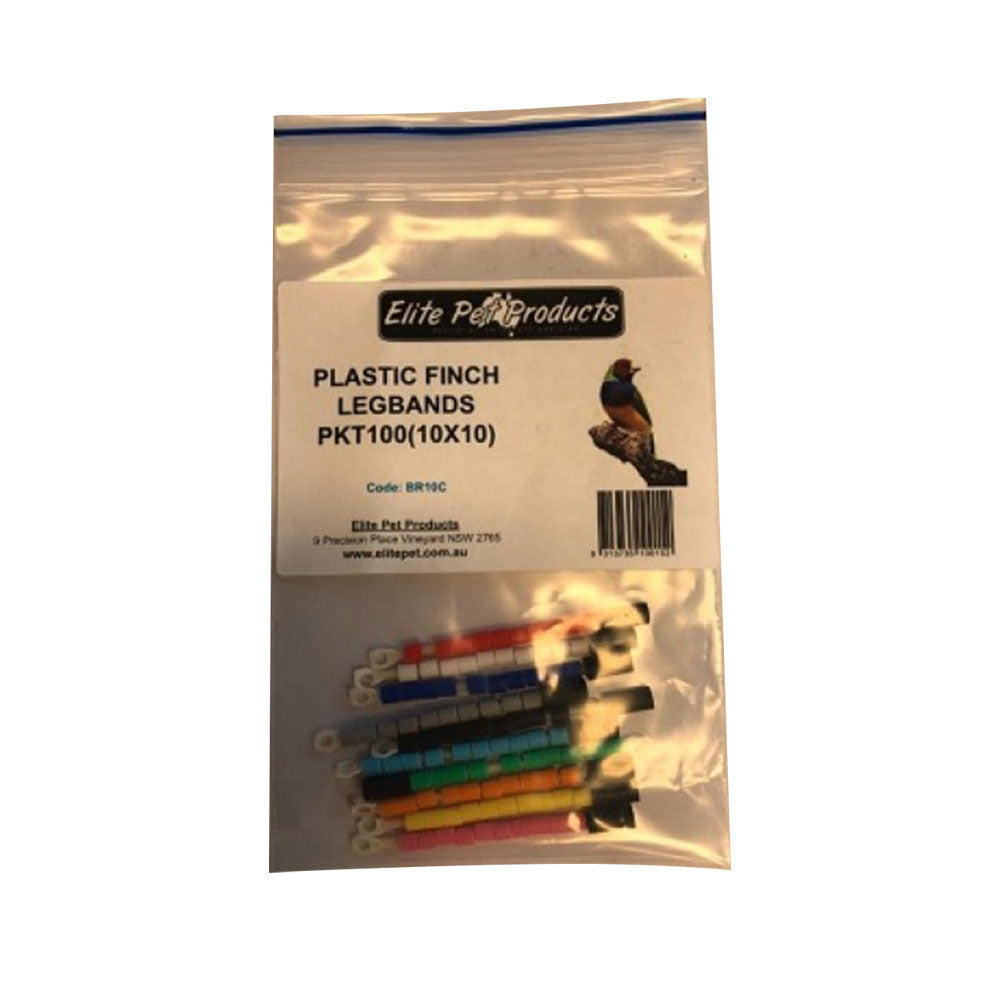 Anello per gambe in plastica PET Elite 100pk