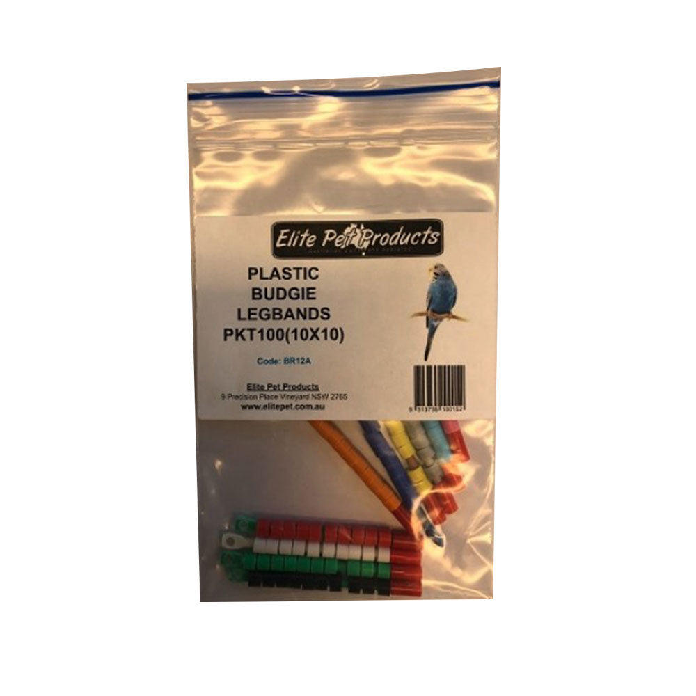 Elite Pet Plastic Ben Ring 100pk