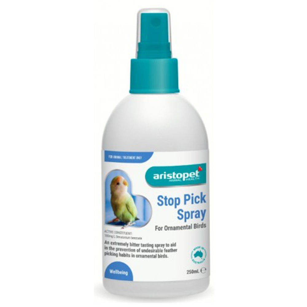 Aristopet Stop Pick Spray voor vogels