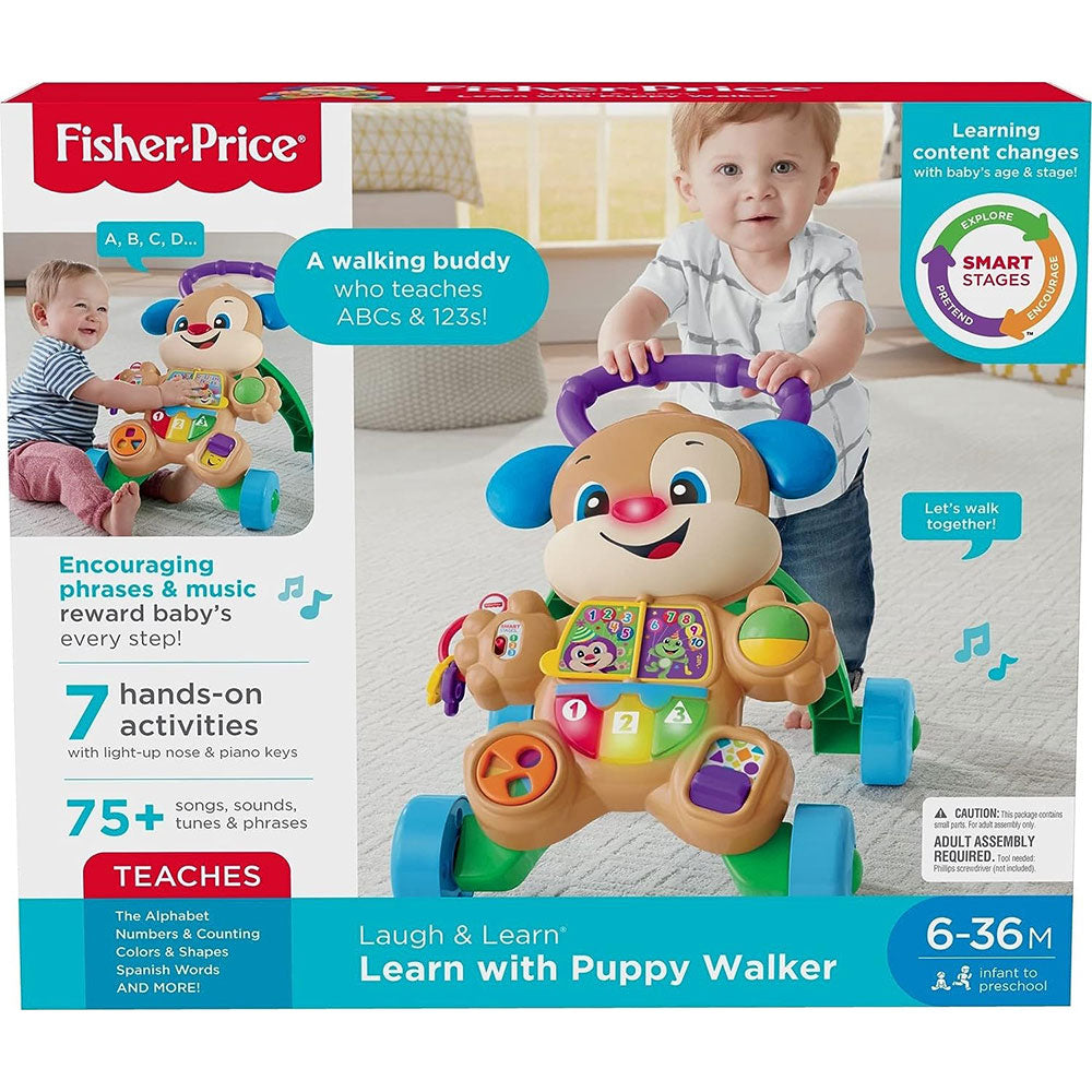 Fisher-Price La risa y aprendía cachorros de cachorros