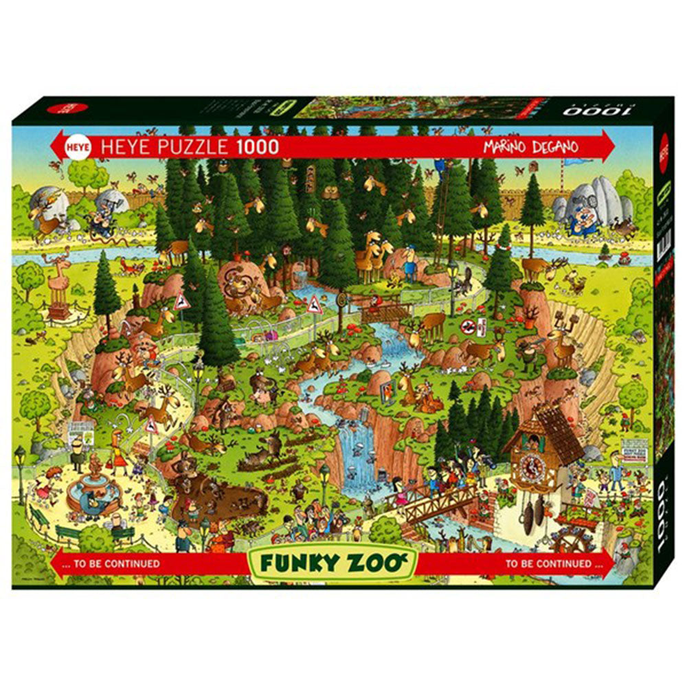 Heye funky zoo puzzle 1000pcs