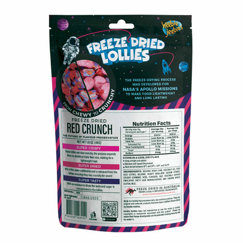 Freeze Dried Red Crunch