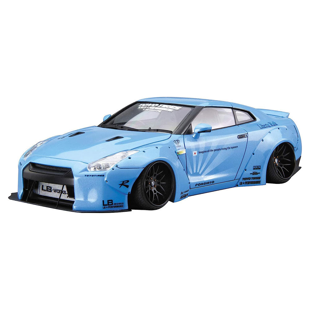 Aoshima Liberty Walk R35 GT-R Ver. 1 1/24 Model