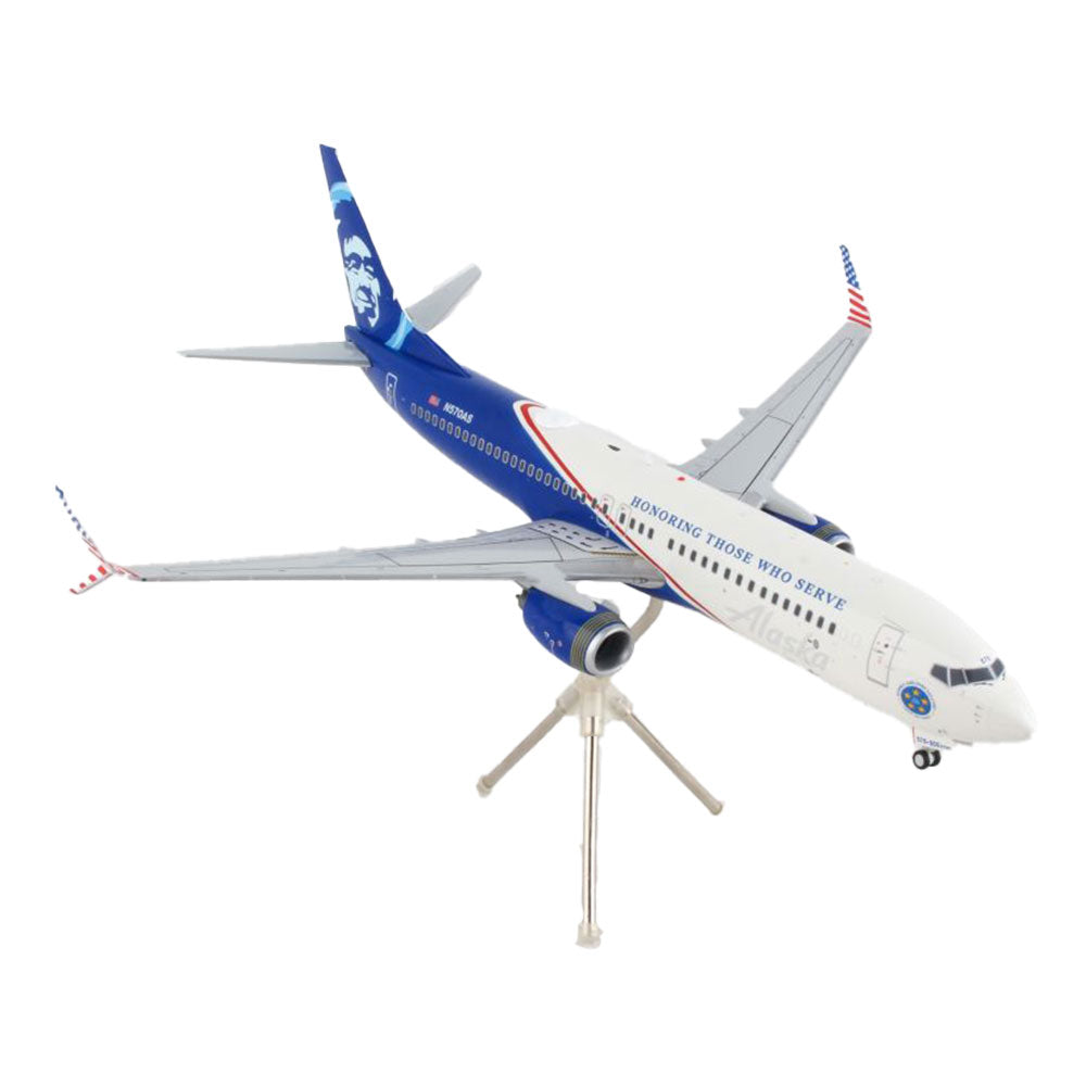 アラスカ航空B737-800 N570AS 1/200平面モデル