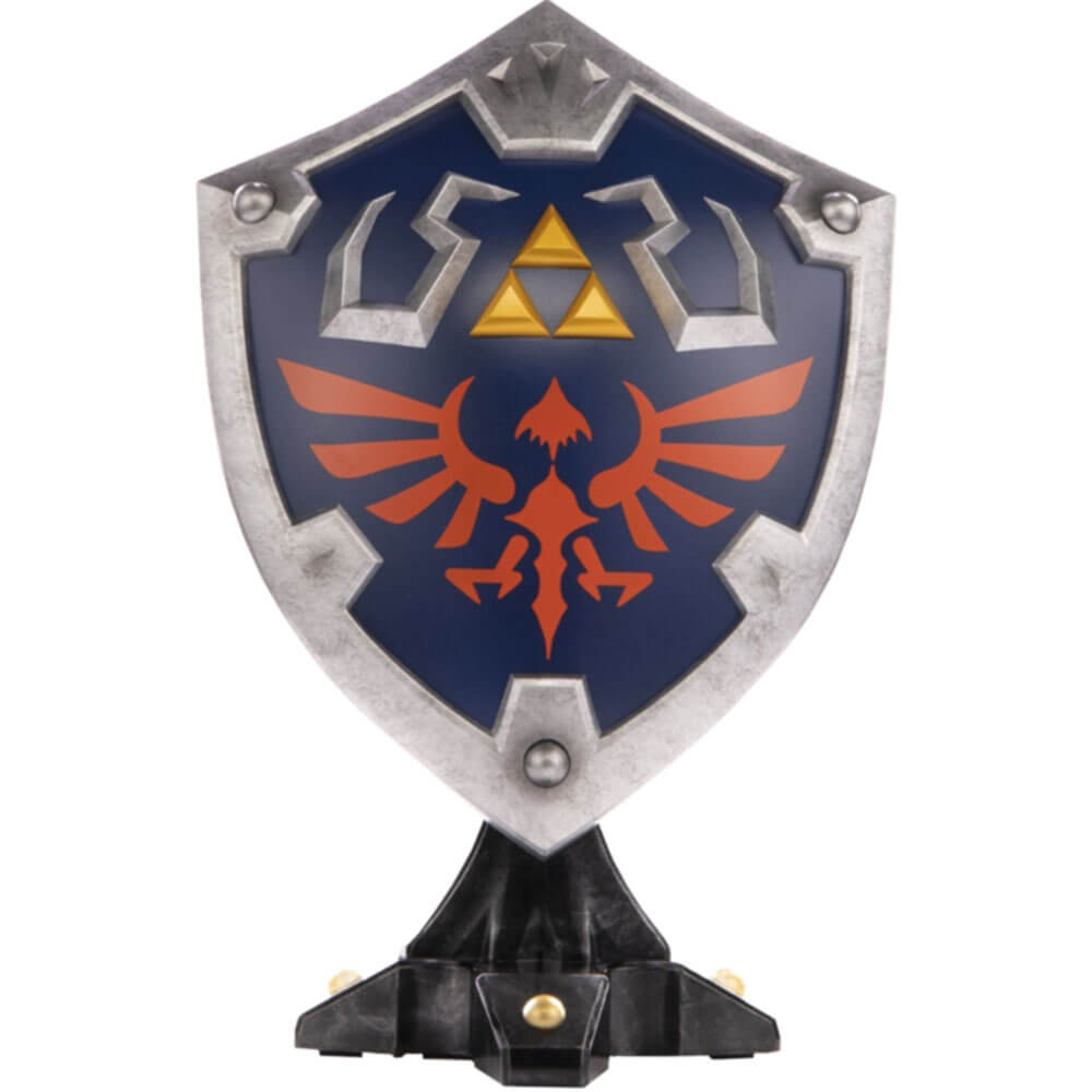 La leyenda de Zelda Hylian Shield estatua de PVC