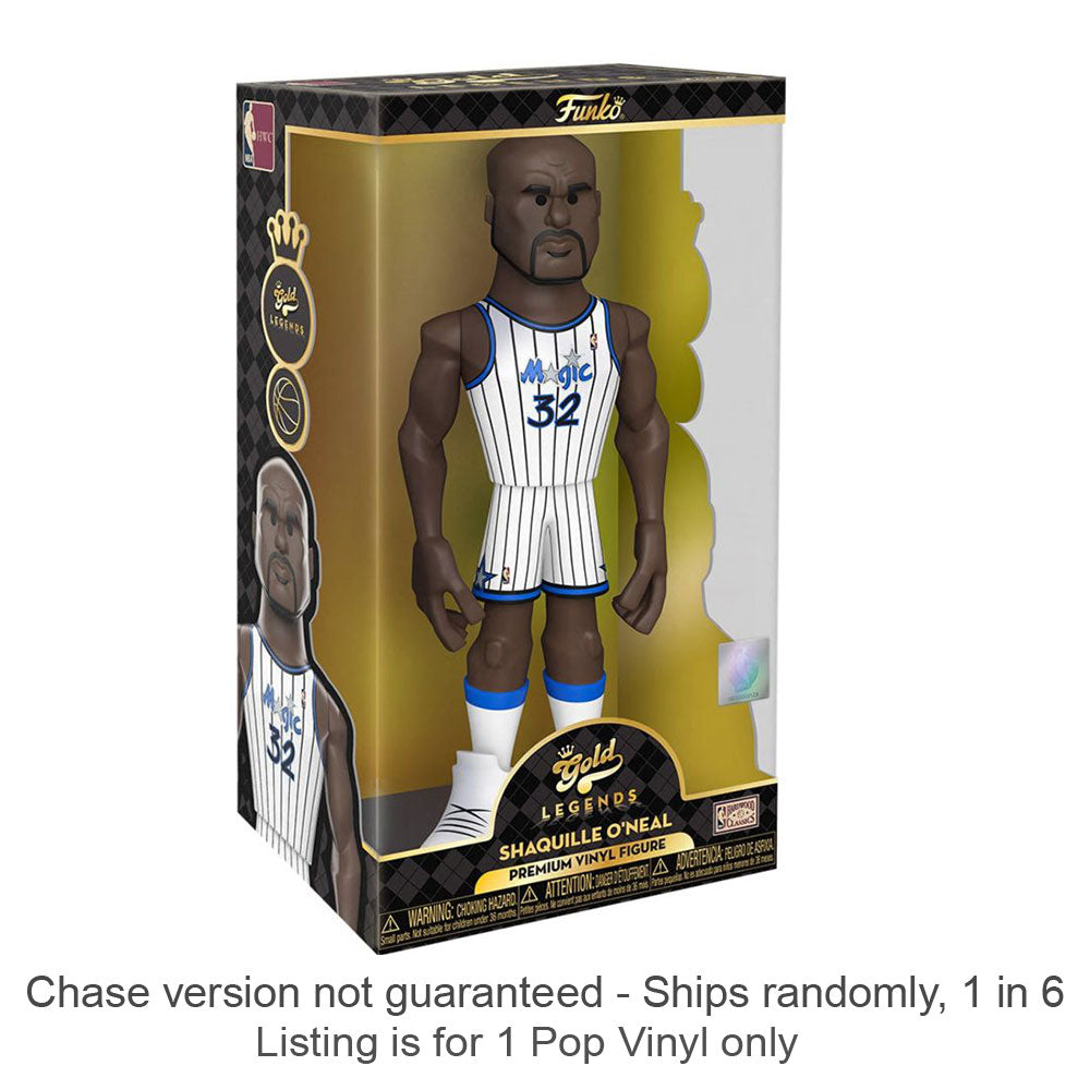 NBA: Shaquille O'Neal Vinyl Gold Chase Ships 1 zu 6