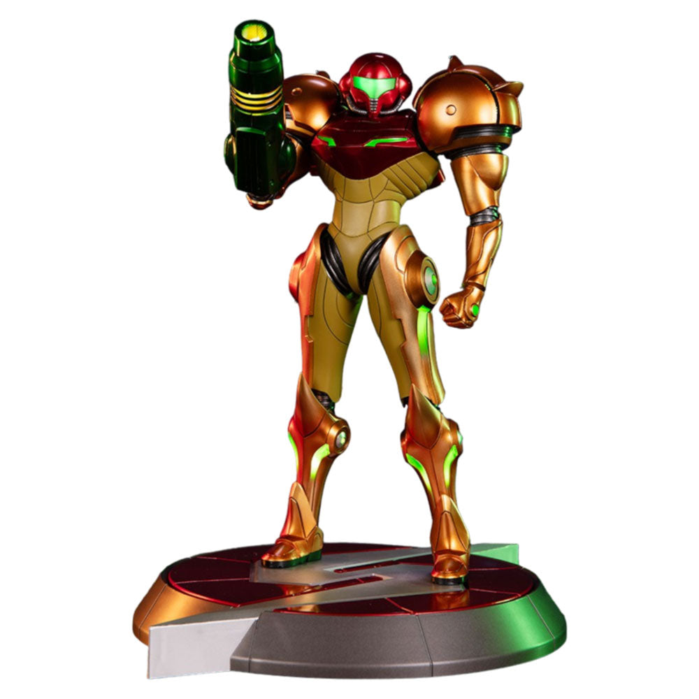 Metroid Prime Samus Varia Suit Pvc Statue