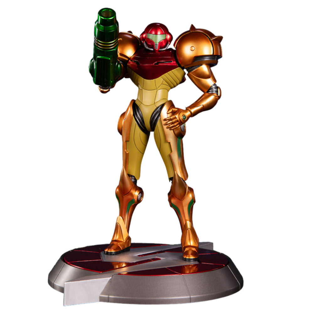 Metroid Prime Samus Varia Pak PVC -standbeeld