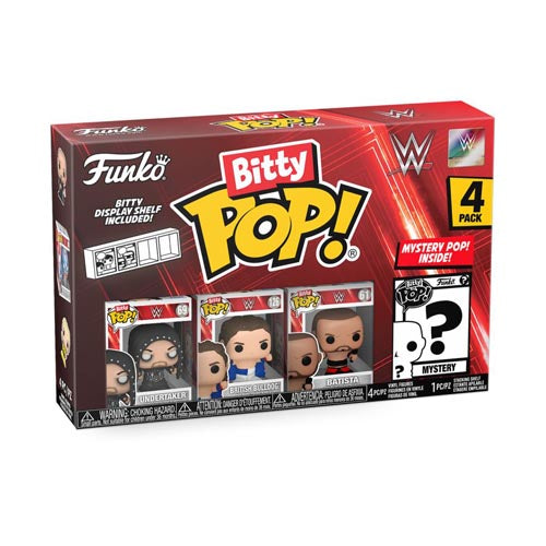 WWE the Undertaker Bitty Pop! 4-Pack