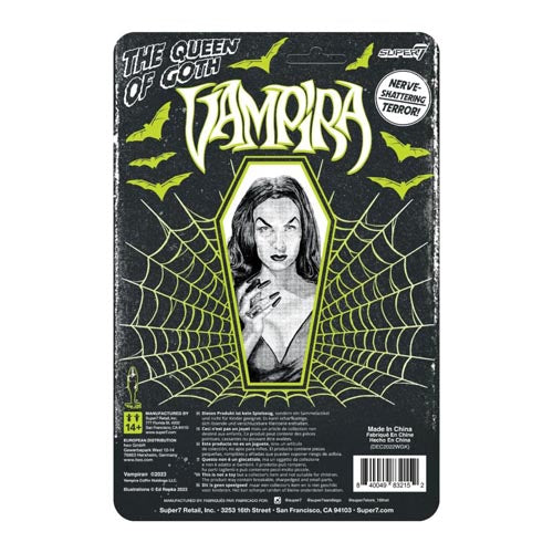 Vampira Vampira Reaction 3.75" Figure