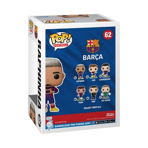 Football: Barcelona Raphinha Pop! Vinyl