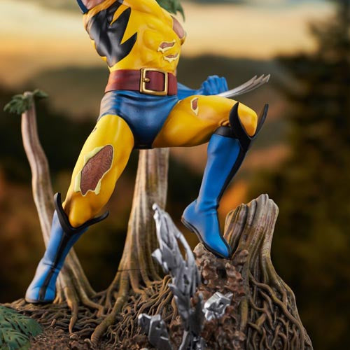 Marvel Comics Wolverine 90's PVC Statue