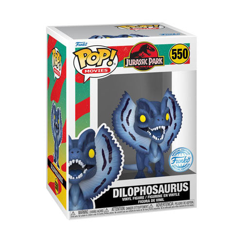 Jurassic Park Dilophosaurus Moonlight US Ex. Pop! Vinyl