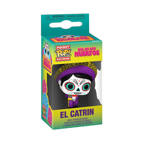 Dia De Los Muertos El Cartin Pop! Keychain