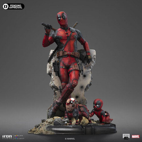 Deadpool & Wolverine: Deadpool 1:10 Statue